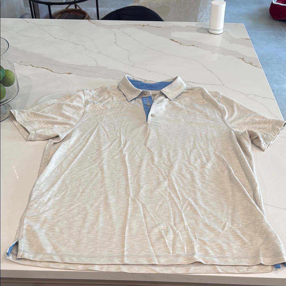 Men's Light Gray Polo Shirt
